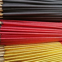 Bâtonnets d'encens chinois DS DS123 non parfumés en bois de santal brut, charbon de bois noir, aromatiques, pour toutes les saisons