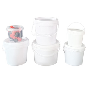 Cấp Thực Phẩm 500Ml 1L 2.5L 2L 3L 4L 5L 10L 18L 20L 5 Gallon Nhựa Xô Với Xử Lý Và Nắp Nhựa Thùng Cho Thực Phẩm - Product Image 4