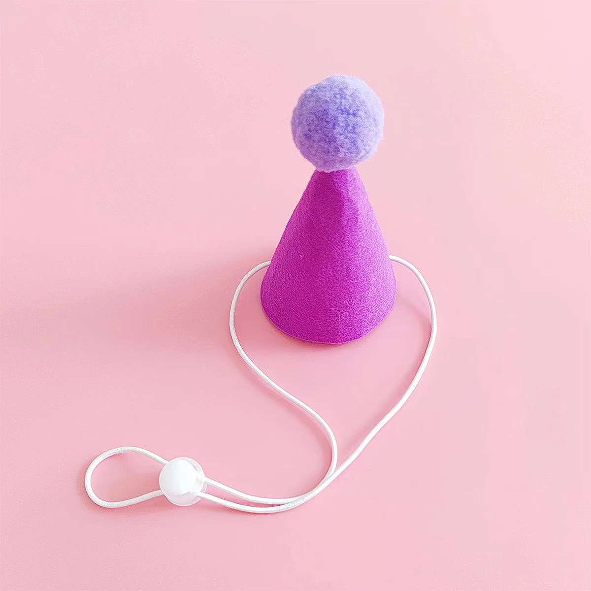 Chapeau de couleur unie [violet]