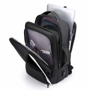 <span class=keywords><strong>2025</strong></span> Mới Tùy Chỉnh Unisex Kinh Doanh Sinh Viên Máy Tính Schoolbag Du Lịch Ngoài Trời Không Thấm Nước 15 Inch Máy Tính Xách Tay Ba Lô Với USB - Product Image 5