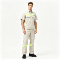 OEM Coton Respirant Uniforme Travail Sécurité Extérieur Bandes Réfléchissantes Construction Usine Logo Personnalisé