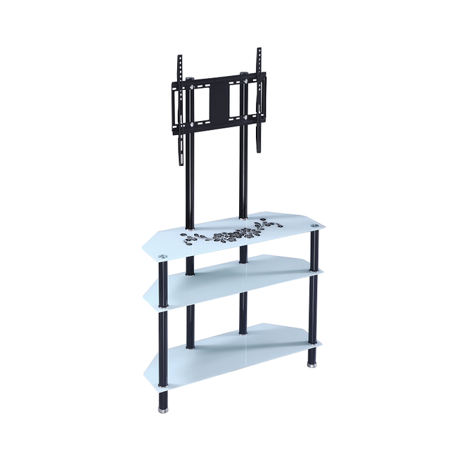 Hot New Modern Design TV Stand Height Adjustable Swivel Bracket Floor Standing TV Cabinets for Living Rooms and Apartments