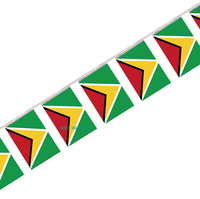 Guirlande de drapeaux Grenade, mini-guirlande de fanions, décoration pour école, fête, salle de classe, événements sportifs