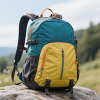 Nouveau Sac à Dos de Randonnée en Nylon Léger 30L 2026 avec Housse de Pluie à Fermeture Éclair Étanche, Idéal pour les Sports Décontractés et les Voyages