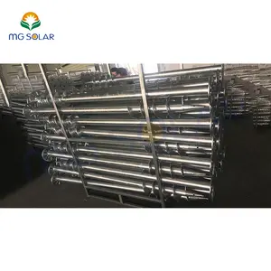 Hot Galvanized Steel Q235 Solar Mounting Ground Screw Four Blades Screw Pile