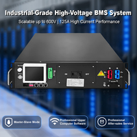 GCE hingga 750V 125A BMS Tegangan Tinggi HV dengan Master dan Slave untuk Sistem Penyimpanan Energi C&I Baterai Lithium LiFePO4 256S
