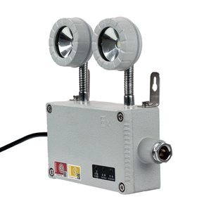 Luz de salida de emergencia de doble cabeza LED de 2*5W a prueba de explosiones de alta calidad IP65 lámpara interior/exterior con voltaje de entrada de 85V-265V - Product Image 2