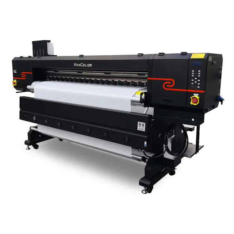 उच्च गति के साथ ले अप प्रणाली 3 सिर डिजिटल वस्त्र डाई उच्च बनाने की क्रिया पेपर प्रिंटर मुद्रण मशीनों