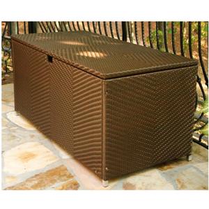 Simple design waterproof outdoor patio cushion storage box