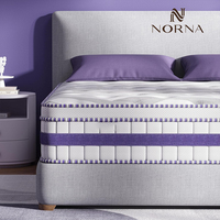 Matelas à ressorts ensachés et sommier pour hôtel 5 étoiles Matelas Queen King Size Matratze Colchones