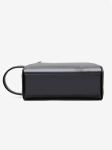 2025 High Quality Custom Men's Travel Toiletry Bag <strong>Soft</strong> <strong>Leather</strong> Cosmetic <strong>Pouch</strong> with Logo Wash Bag National Style Makeup Bag