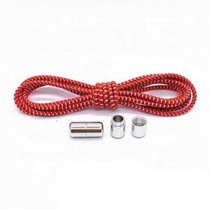 Cordones Redondos Reflectantes de Buena Calidad para Zapatos Deportivos, Sin Necesidad de Atar, con Logotipo Personalizado - Product Image 1