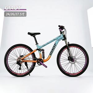 Bicicleta de Montaña GIAOT con Suspensión Completa y Frenos de Disco Hidráulicos, 24/26/27.5 Pulgadas, Bicicleta de Montaña para Adultos, Productos Populares RW - Product Image 3