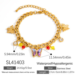 <span class=keywords><strong>2025</strong></span> Newe Mô Hình Bướm Quyến Rũ Vòng Đeo Tay Bangle Phụ Nữ Thời Trang Kim Loại Quyến Rũ Đồ Trang Sức Không Thấm Nước - Product Image 6