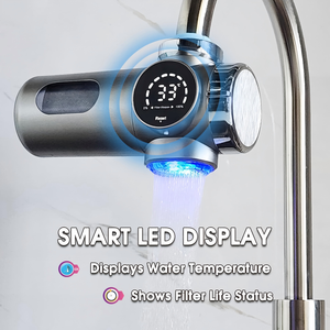 Nuovo <span class=keywords><strong>Rubinetto</strong></span> Intelligente da <span class=keywords><strong>Cucina</strong></span> in Plastica 2026 con Purificatore UV-C, Tasso di Eliminazione Batteri del 99,9%, Display Digitale, <span class=keywords><strong>per</strong></span> Uso Esterno - Product Image 6