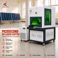 Machine de découpe laser UV picoseconde industrielle CKMACHINE 355 nm pour verre photovoltaïque, FPC, feuille métallique, découpe de précision au micron