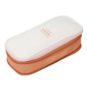 New Style Cute <b>School</b> Student Pencil case Custom Different Colors - Product Image 1