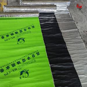 Membrane d'étanchéité auto-adhésive en <span class=keywords><strong>bitume</strong></span> modifié SBS avec feuille d'aluminium, 3 mm, résistante aux UV, écologique, pour - Product Image 2