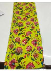 Best Custom Lightweight 90 GSM Printed <b>Single</b> Gauze Muslin Fabric for Garments Sewing & Dressmaking - Product Image 2
