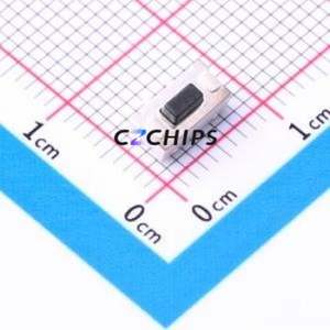 YTS-B001-1A Tactile Switch SMD Switch Single Pole Single Throw Rectangle Button 1.6N Horizontal Mount - Product Image 1