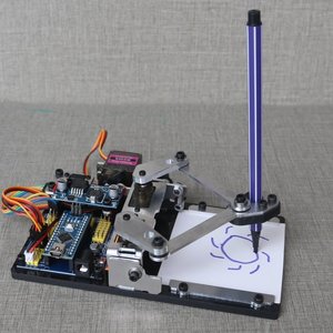 Robot de Dibujo Arduino Controlado por Bluetooth, Kit de Brazo Mecánico DIY para Pintar, para Estudiantes, Aprendizaje de Programación, Regalo STEM K08 - Product Image 1