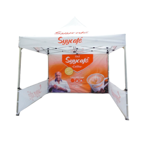 Außenwerbung Ausstellung Werbe zelt Vierbeinige Markise Baldachin Stall Faltbarer Thermo transfer druck LOGO - Product Image 4