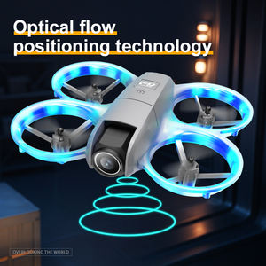 Drone Mini 4K M9 avec Caméra, Flux Optique, GPS, Évitement d'Obstacles, pour Débutants, <span class=keywords><strong>en</strong></span> Plastique, <span class=keywords><strong>WIFI</strong></span> 2.4G, FPV 360°, Quadricoptère RC, Télécommande 1km - Product Image 5