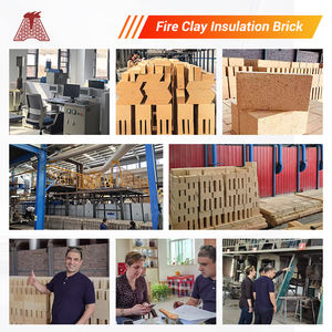 Mattoni refrattari leggeri in argilla refrattaria materiale di spessore personalizzato mattone isolante in argilla antincendio per forni ceramici - Product Image 6