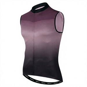 Vêtements de cyclisme d'extérieur, maillot à manches longues avec fermeture éclair intégrale pour vélo de route, VTT, trail et entraînement d'endurance - Product Image 1