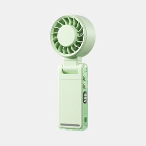 Ventilateur portable rechargeable de type C avec batterie polymère 3000 mAh, 5 vitesses, vent puissant - Product Image 3