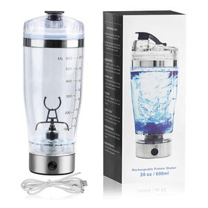 Vaso Mezclador con Carga USB, Hermético, Antiderrames, para Polvo <span class=keywords><strong>de</strong></span> Proteína, Reemplazo <span class=keywords><strong>de</strong></span> Comidas, Gran Capacidad, Portátil, para Viajes en Avión, Nuevo - Product Image 1