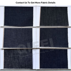 Su misura anatra in tela lavoro Casual in Selvage <span class=keywords><strong>Jeans</strong></span> pantaloni larghi da jogging oversize da strada dritti da lavoro - Product Image 4