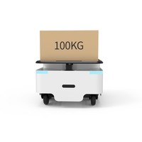 Sasis Robot Reeman Hussar Pro 100 KG Mobile AMB Base dengan Navigasi SLAM, SDK dan API Terbuka