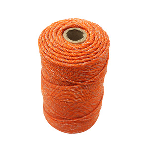 רב גדילים גדר חשמלית פוליטייפ רחב פוליטייפ חבל חוט פלדה עבור בקר חווה חווה - Product Image 3