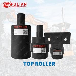 Onderstel Onderdelen Bovenste Onderkant Roller <span class=keywords><strong>Rubber</strong></span> Spoor Idler Stalen Spoor Groep Aandrijving Tandwiel Voor <span class=keywords><strong>Kobelco</strong></span> Sk Serie Graafmachine Onderdelen - Product Image 5