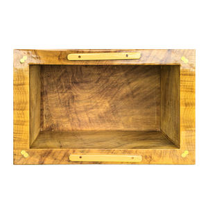 Oymalı Ahşap <span class=keywords><strong>Urn</strong></span>-OEM/ODM Çevre Dostu Biyobozunur 200 Kübik İnç İnsan Külleri için Kremasyon <span class=keywords><strong>Urn</strong></span>'u Evcil Hayvan/Bebek Anıtı - Product Image 4