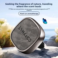 Diffuseur de parfum solide pour voiture LC Wholesale Luxury Alloy, clip de ventilation, parfum longue durée, accessoires de décoration intérieure