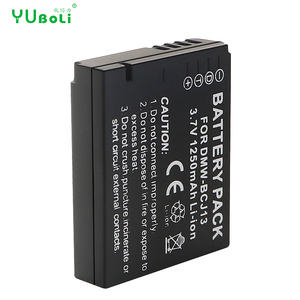 อะไหล่ DMW-BCJ13แบตเตอรี่กล้อง Li-ion 3.7V 1250mAh สำหรับ <span class=keywords><strong>Panasonic</strong></span> Lumix DMC-LX5 LX7กล้องคอมแพ็ค D-LUX6 D-LUX5 - Product Image 3