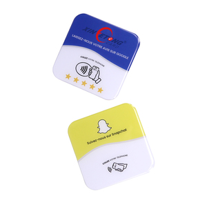 Carta NFC in PVC con Chip NFC 215 Pre-Programmata per Link Siti Web e Social Media - Product Image 4