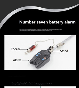 Allarme pesca digitale Wireless allarme per morsi da pesca ricevitore segnale allarme allarme sonoro - Product Image 5