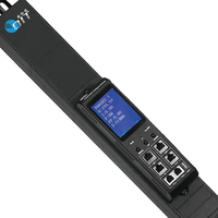 IDC Réseau Serveur Rack Armoire Intelligent IP Moniteur À Distance PDU 16A 32A Monophasé Intelligent PDU 24Ports C13 C19 Prises PDU