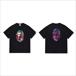 XX Versione 1:1 di Alta Qualità, Disponibile Subito, Stampa Laser con Lettere, 100% Cotone, Casual, Traspirante, da Uomo, di Tendenza, Stile Bapees, Designer di Moda - Product Image 4
