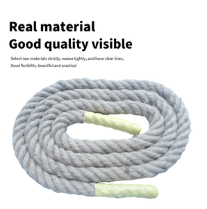 Nhà Máy Trực Tiếp Bán Số Lượng Lớn Ngoài Trời Đa-Sợi Kéo Chiến Tranh Dây Tự Nhiên Trắng Xoắn Nhà Và Vườn DIY Trang Trí Dây - Product Image 2