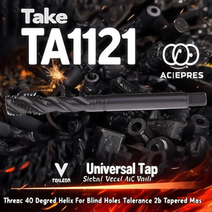Ttake Ta1131 Universal <b>Tap</b> Steamed Unc <b>Thread</b> 40 Degree Helix For Blind Holes Tolerance 2b Tapered Mas - Product Image 3