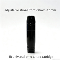 Instelbare slaglengte 2,0-3,5 mm Permanente Hairstroke Tattoo Pen PMU-machine voor Ombre wenkbrauwen
