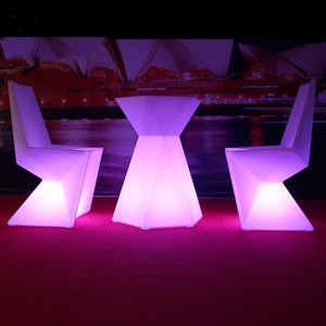Mesa de Bar moderna para exteriores, mostrador de recepción, Mesa Alta, muebles comerciales, club nocturno, cóctel, fiesta de bebidas altas, plástico IP65, 1 Juego - Product Image 3