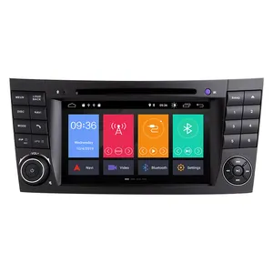 DSP IPS 2G 32G Android 9,0 2 din reproductor de DVD del coche para Mercedes Benz Clase E W211 E200 E220 E300 E350 E240 E270 E280 CLS clase W219