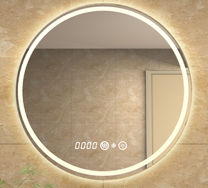 Espejo de baño inteligente moderno de tres colores con control táctil de luz para el hogar, Hotel, apartamento, Villa, clasificación IP44 para uso iluminado - Product Image 4