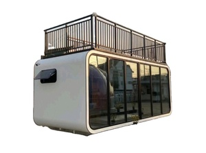 Low Cost Modern Hotel Residence Smart Home Cabin Waterproof Modular <b>House</b> with Air Conditioner <b>Prefab</b> Tiny Homes for Sale - Product Image 5