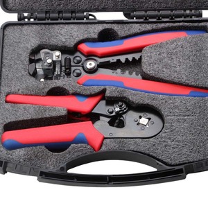 Wire Terminal Assortment 1250 Pcs Crimping <b>Pliers</b> <b>Set</b> With Case For Electrical Wiring Repair - Product Image 3